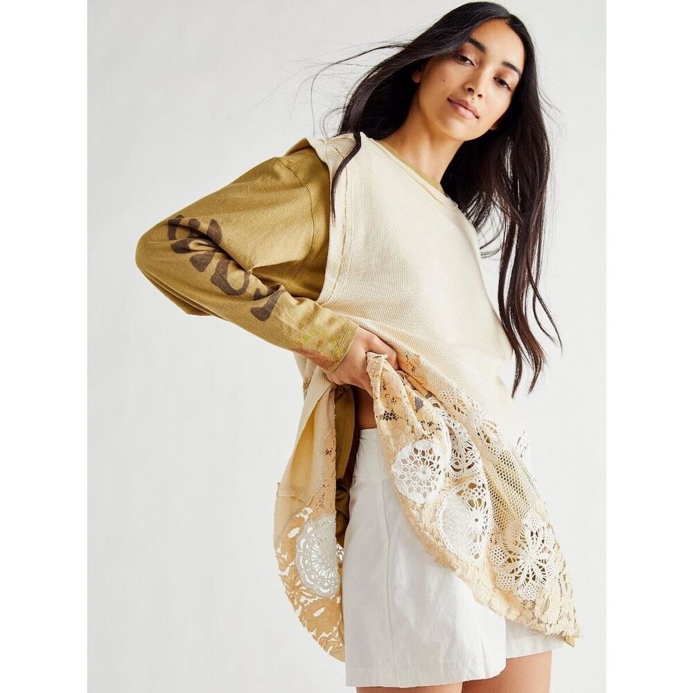 New Free People Made To Love Tunic Dress sz xS - Picture 2 of 9